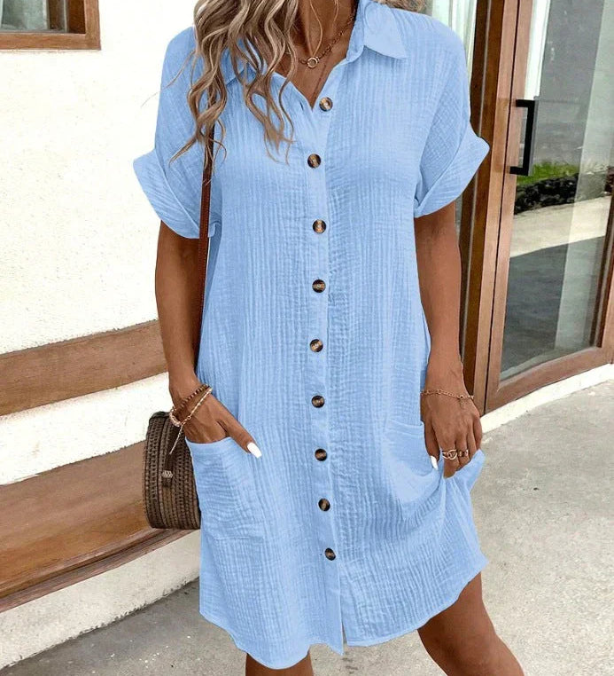 Andrea™ | Oversized Polo Jurk