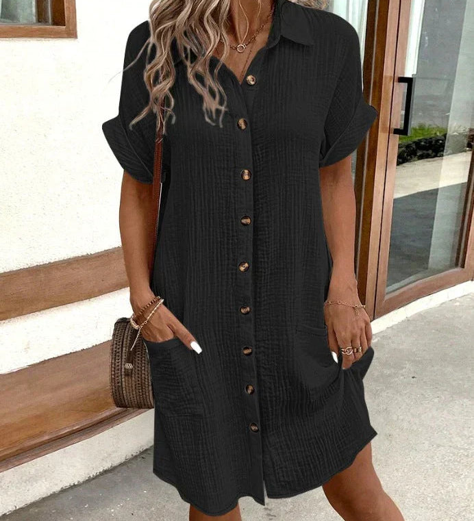 Andrea™ | Oversized Polo Jurk