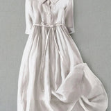 Claire | Luchtige klassieke jurk