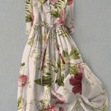 Vivienne | Klassieke elegante bloemenjurk