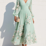 Odelia | Jurk met Bloemenprint
