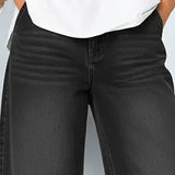 Bente | Katoenen Denim Broek