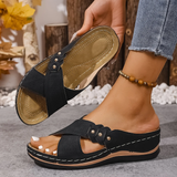Pascalle | Orthopedische Wedge Sandalen