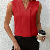 Jenny | Stijlvol Mouwloze Top voor Vrouwen