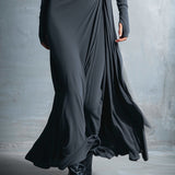 Naiara ❘ Maxi-jurk met zijden knoop