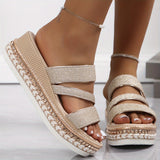 Layla | Comfortabele Wedge Sandalen