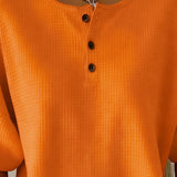 Evi - Top met wafelpatroon