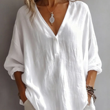 Elina – Blouse met V-hals