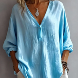 Elina – Blouse met V-hals