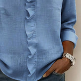 Lotte - Blouse met V-hals