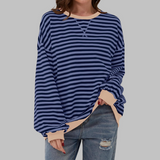 Rosalie | Casual Gestreepte Trui