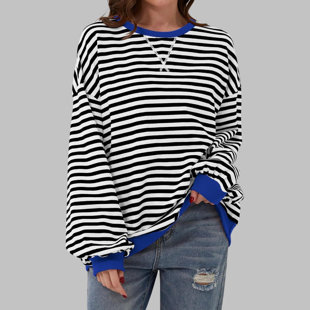Rosalie | Casual Gestreepte Trui