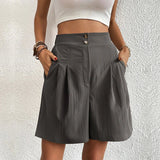 Chelsie | High-Waist Comfortabele Shorts