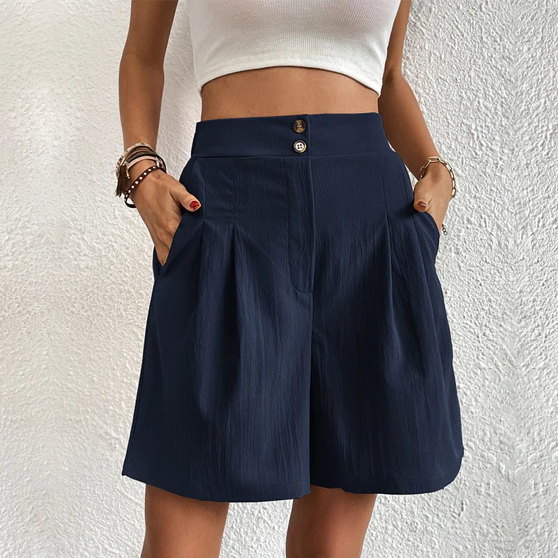 Chelsie | High-Waist Comfortabele Shorts