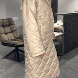 Dana | Dubbelzijdige gewatteerde jas met luipaardvoering