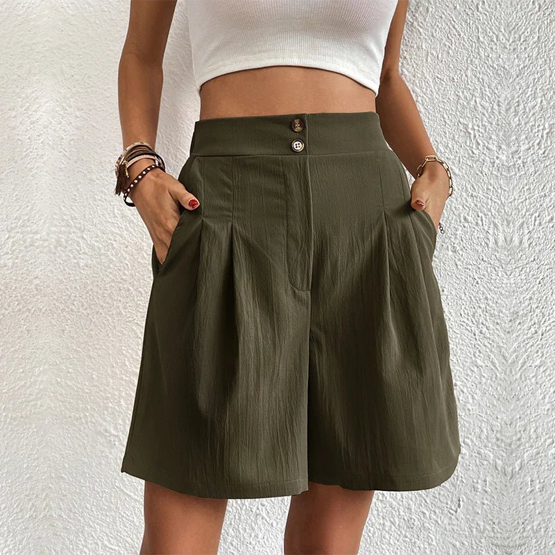 Chelsie | High-Waist Comfortabele Shorts