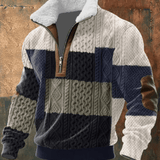 Dennis - Stijlvolle Trui met Warme Fleecekraag