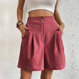 Chelsie | High-Waist Comfortabele Shorts