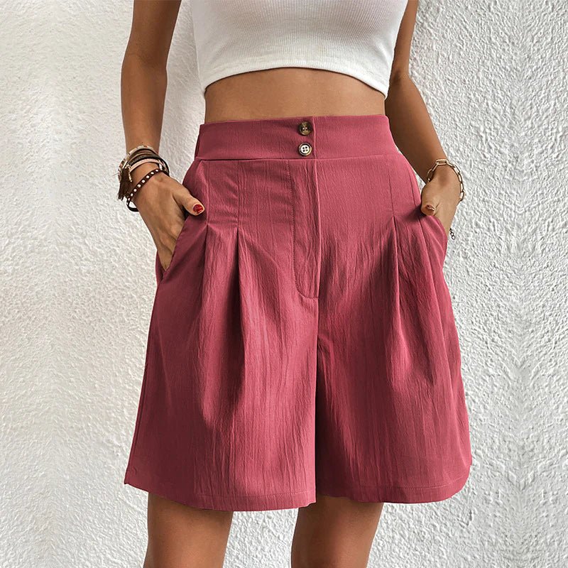 Chelsie | High-Waist Comfortabele Shorts