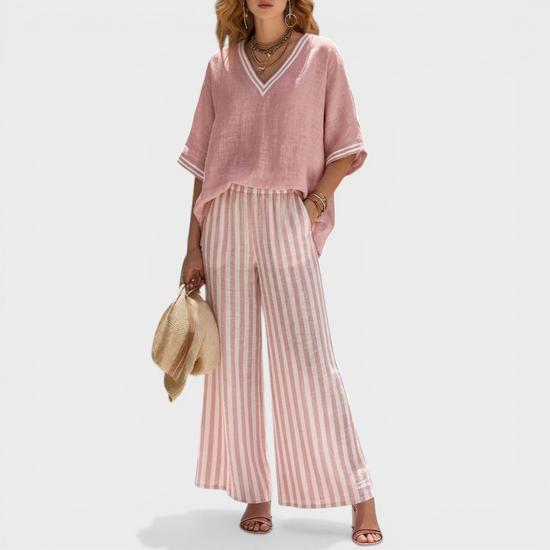 Ana | Luxe Set met Strepen