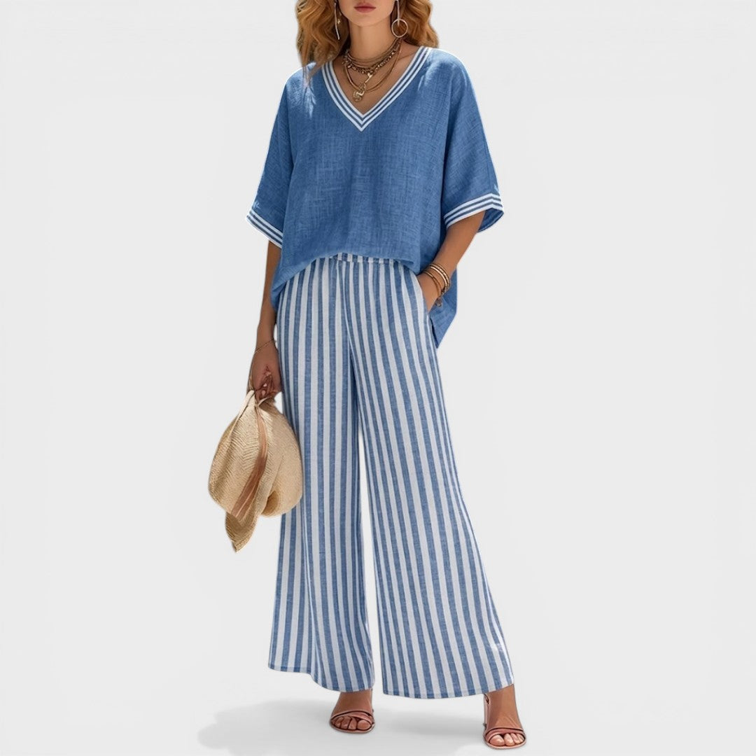Ana | Luxe Set met Strepen
