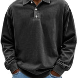 Ivo - Smart-Casual Poloshirt (Zwart)