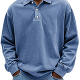 Ivo - Smart-Casual Poloshirt (Lichtblauw)