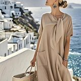 Ella | Elegante Jurk Met Zakken
