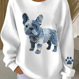 Frenchie Knit Sweater - Zacht, Speels & Uniek