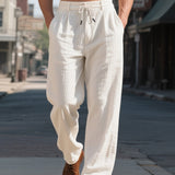 Trevino Casual Linnen Zomerbroek