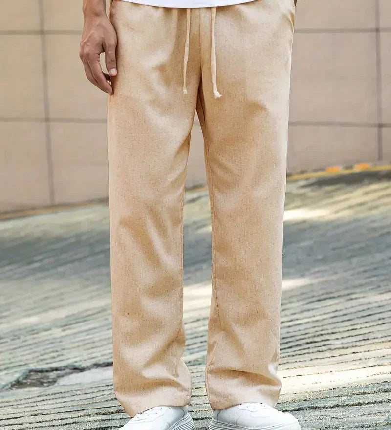 Valerio Casual Linnen Zomerbroek