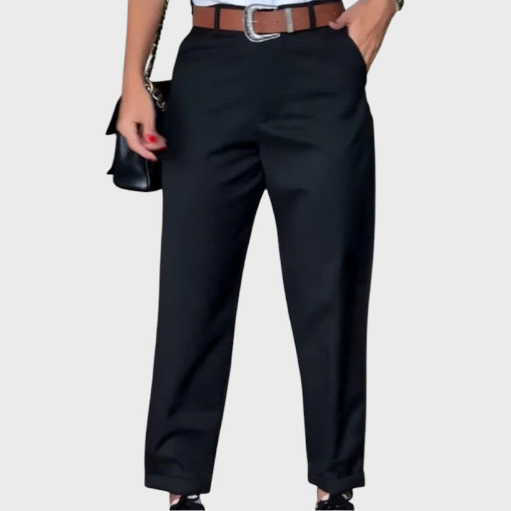 Greta | Gestreepte Pantalon